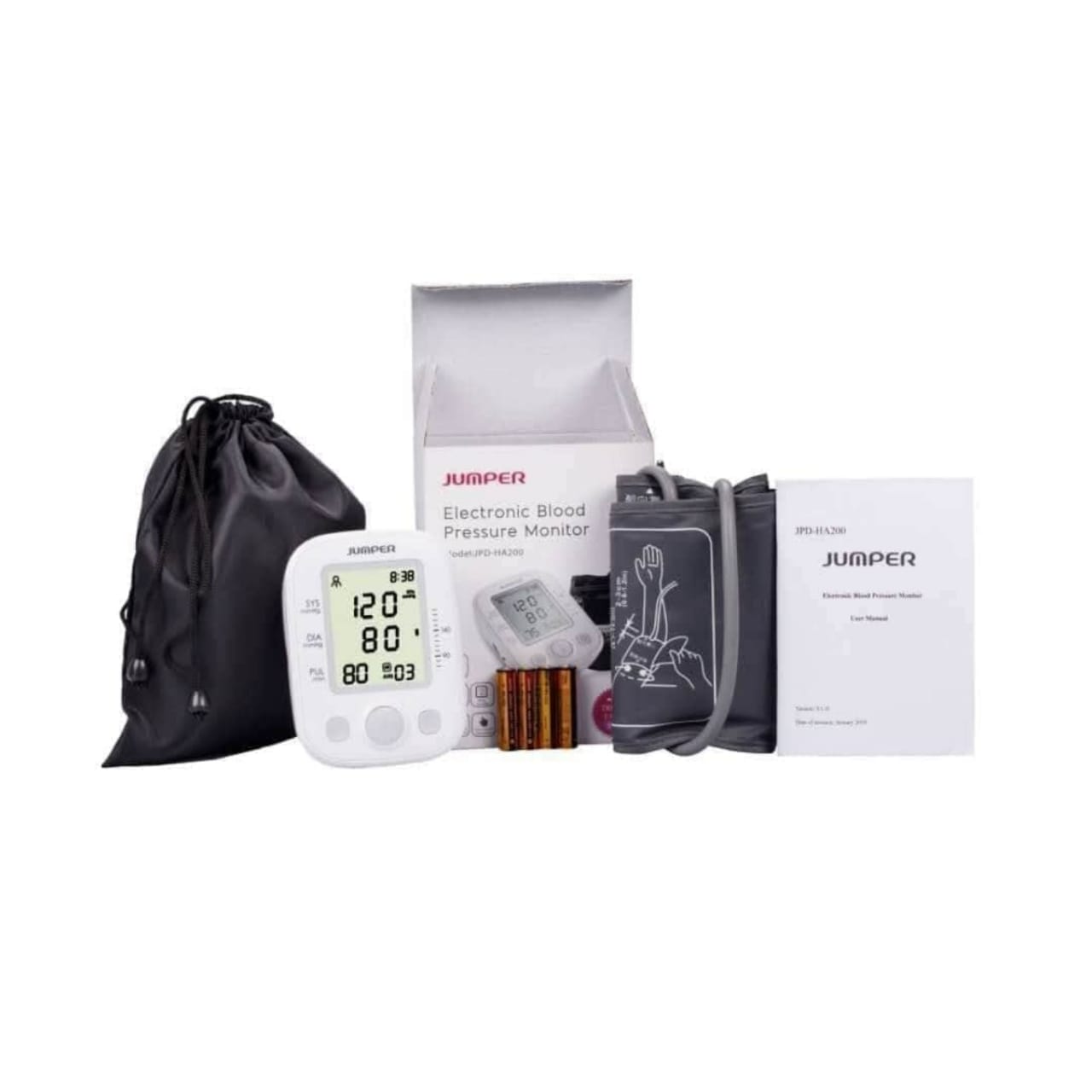 Picture of German Tech Jumper Electronic Blood Pressure Monitor With 2 Year Replacement Warranty by Honestime (…)
