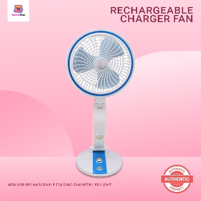 Picture of New USB Rechargeable Folding  Fan With LED Light