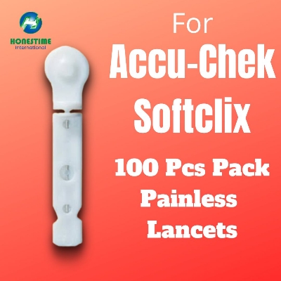 Picture of Sterile Soft Painless Lancet for Accu Chek  100 pcs (Box) 