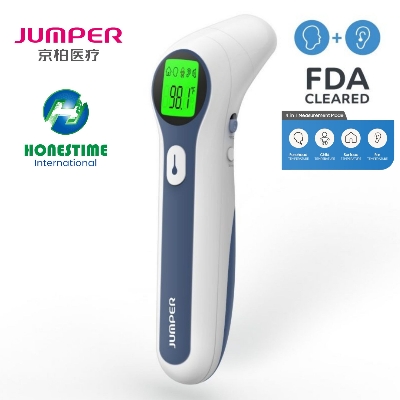 Picture of Jumper Premium JPD FR 300 Non-Contact Infrared Thermometer With 12 Months Replacement Warranty (White)