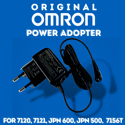 Picture of Japanese Technology OMRON Ac Adapter (HHP-CM01) for OMRON Blood Pressure Device | 1 Months of Warranty by HONESTIME (Black)