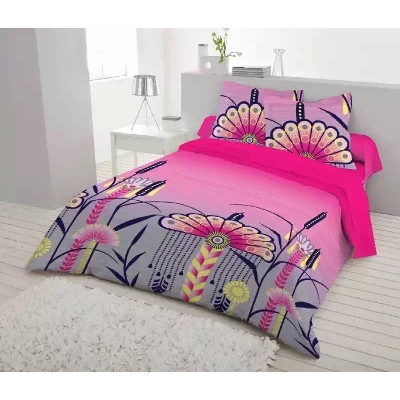 Picture of King Size Cotton Bed Sheet With  2 Pillow Covers