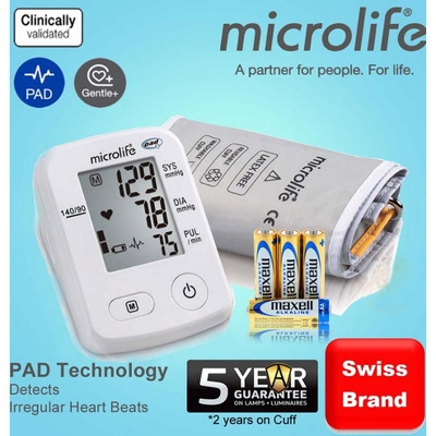 Picture of Microlife Digital Blood Pressure Monitor Set - Automatic Blood Pressure Machine 