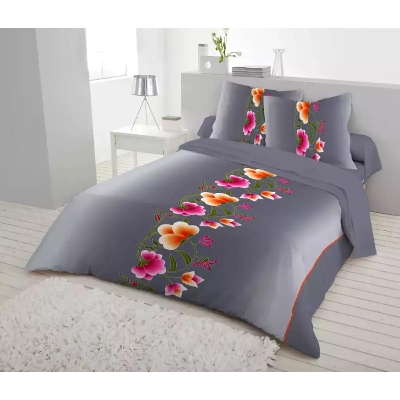 Picture of King Size Cotton Bed Sheet With  2 Pillow Covers
