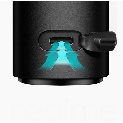 Picture of realme RMH2016 Beard Trimmer Runtime: 120 mins Trimmer for Men  (Black) (Black)