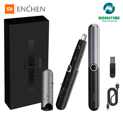 Picture of Xiaomi ENCHEN Mocha Electric Ear and Nose Hair Trimmer Cordless (Matte Black)