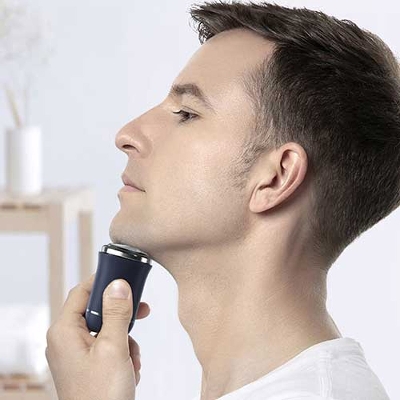 Picture of Xiaomi Enchen Traveler Mini Electric Face Shaver Rechargeable Shaving Beard Machine Wet-Dry Dual Use Waterproof Traveler Electric trimmer for Men (Face)