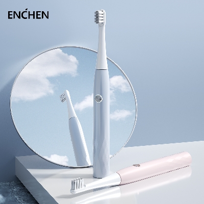 Picture of Xiaomi Mi Enchen T501 Electric Toothbrush High-frequency Vibration Three Cleaning Modes Electric Toothbrush Long Battery Life IPX7 Waterproof Electric Toothbrush (Light Grey,Mouth)