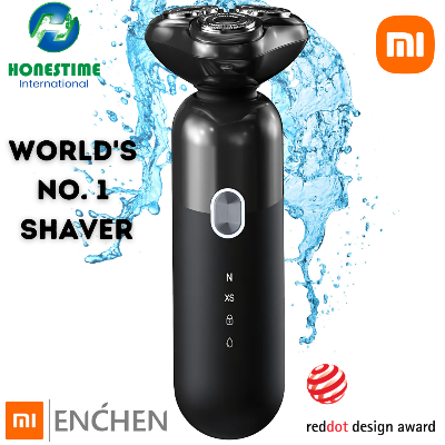 Picture of Enchen Mocha S Electric Shaver Men's Razor IPX7 Waterproof Wet & Dry Dual Use 3 Blade Pportable Face Beard Shaving Rechargeable (Face)
