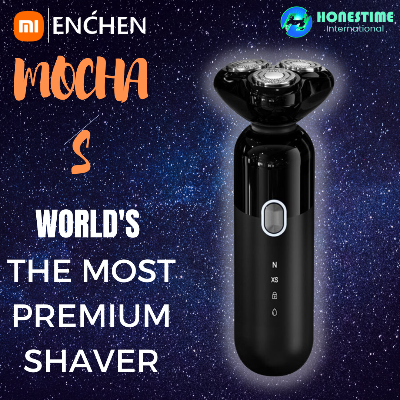 Picture of Enchen Mocha S Electric Shaver Men's Razor IPX7 Waterproof Wet & Dry Dual Use 3 Blade Pportable Face Beard Shaving Rechargeable (Face)