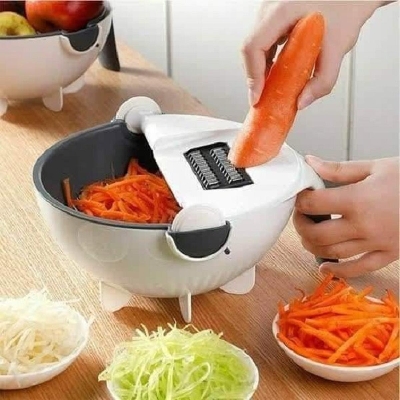 Picture of 9 IN 1 WET BASKET VEGETABLE CUTTER MULTIFUNCTIONAL KITCHEN