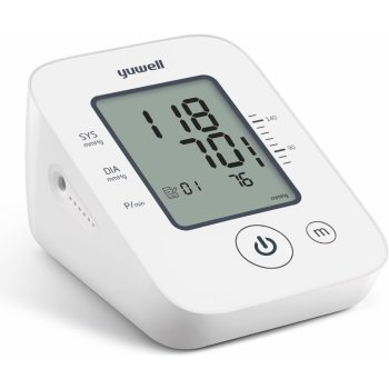 Picture of Automatic Blood Pressure Monitor – Yuwell YE-660D 5 Years Warranty By Honestime. (White)