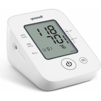 Picture of Automatic Blood Pressure Monitor – Yuwell YE-660D 5 Years Warranty By Honestime. (White)