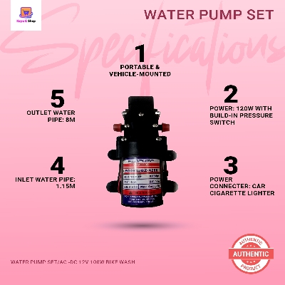 Picture of Water Pump Set/AC -DC 12V 100W  Bike Wash