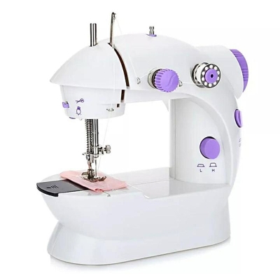 Picture of Dual Speed Portable Mini Electric Pedal Sewing Machine