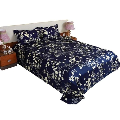 Picture of King Size Cotton Bed Sheet With  2 Pillow Covers