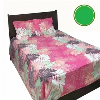 Picture of Double Size Cotton Bed Sheet With  2 Pillow Covers