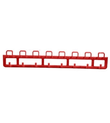 Buy Wall Hanger 16 Hook Red Online at Best Price