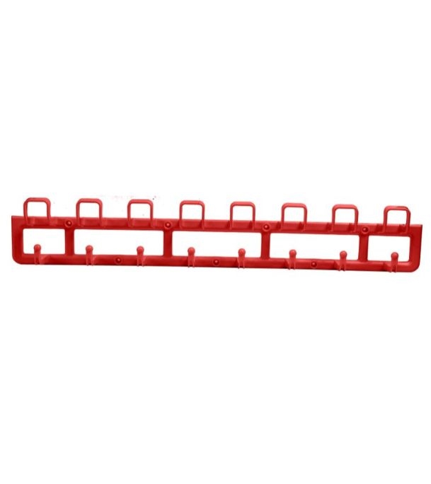 Buy Wall Hanger 16 Hook Red Online at Best Price