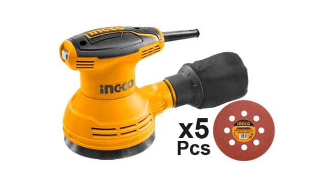Picture of Rotary Sander Machine - Yellow