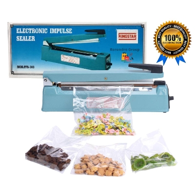 Picture of KINGSTAR 8" IMPULSE HAND SEALER MACHINE - Blue