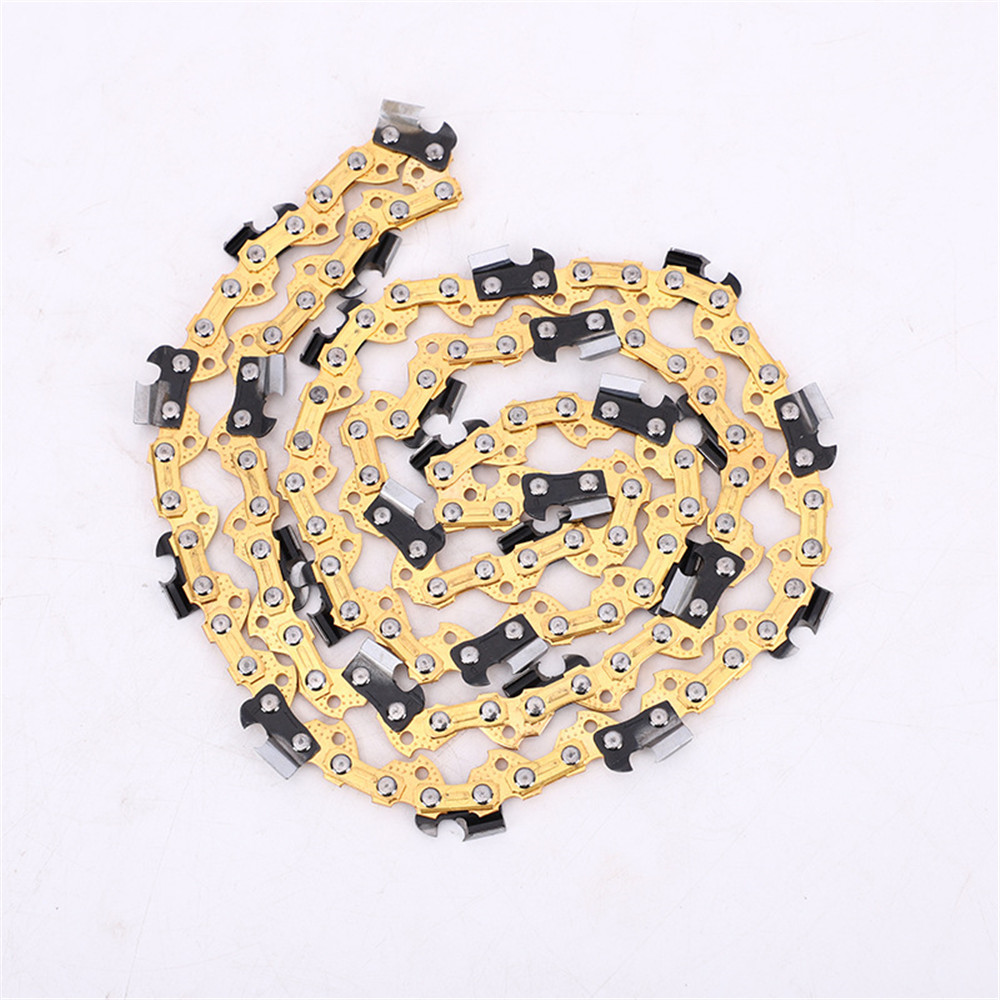 Picture of 20 Inch Electric Chain Saw Chain Yellow Gold Steel - Gold