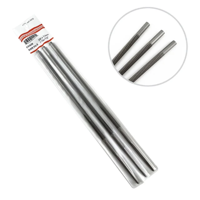 Picture of 3pcs 3/16" 4.8mm Round Chainsaw Saw Chain Files Filing Sharpener For Woodwork - White