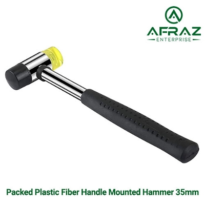 Picture of Rubber Mallet Plastic Hammer Two Way 35mm - Black