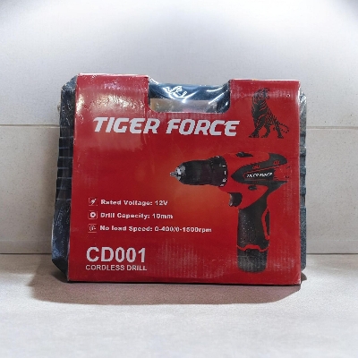 Picture of Cordless Drill Machine 12Volt 28Pcs Accessories - Red