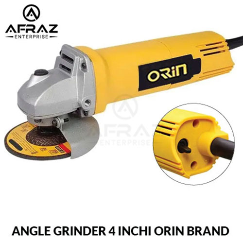 Picture of Angle Grinder 4 Inchi Orin Brand AG003 - Yellow