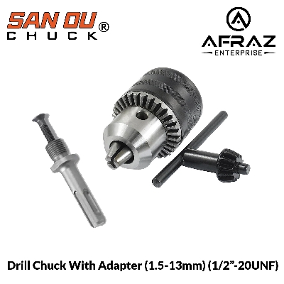 Picture of DRILL CHUCK KE 1.5-13MM WITH SDS ADAPTER 1/2X20 UNF THREAD