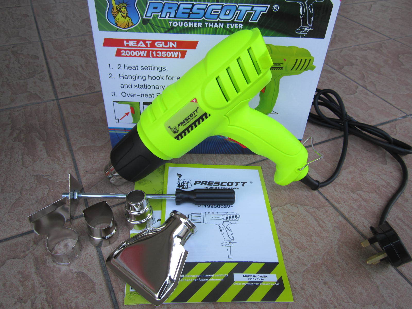 Picture of HEAT GUN MACHINE 2000W INDUSTRIAL PRESCOTT