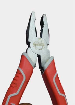 Picture of COMBINATION PLIER 8 INCH HAIBAO - Red