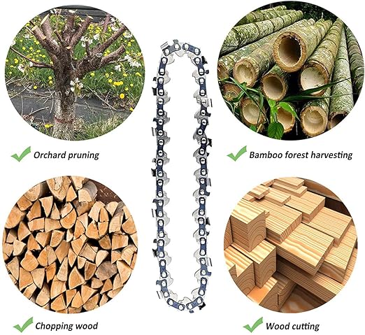 Picture of 18 Inch-325-72 Gasoline Chain Saw Chain Yellow Gold Great Wall - Gold