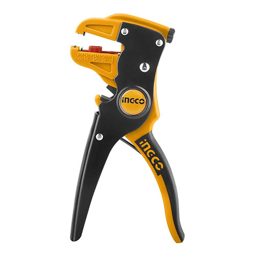 Picture of INGCO Wire Stripper, 2 in 1 Cable Wire Stripper with Cutter, 0.5mm-6mm Stripper diameter Wire Stripping Tool for Flat Ribbon Cable Wire Electrical Automotive Repair