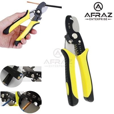 Picture of Multi-functional 2 in 1 Round Cable Cutter-Stripper 7 Inch