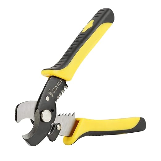 Picture of Multi-functional 2 in 1 Round Cable Cutter-Stripper 7 Inch