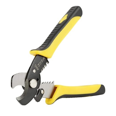 Picture of Multi-functional 2 in 1 Round Cable Cutter-Stripper 7 Inch