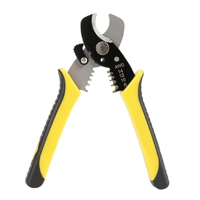 Picture of Multi-functional 2 in 1 Round Cable Cutter-Stripper 7 Inch