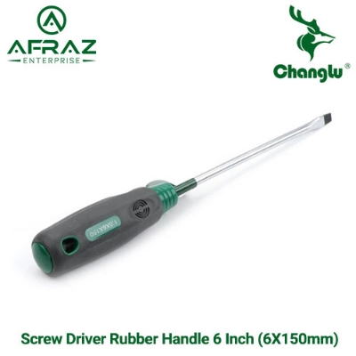 Picture of Screw Driver Color Bar Handle 6 Inch ( 6-150 mm) CHANGLU - Green