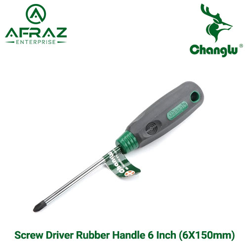 Picture of Screw Driver Color Bar Handle Star Type 6 Inch (6 -150 mm) - Green