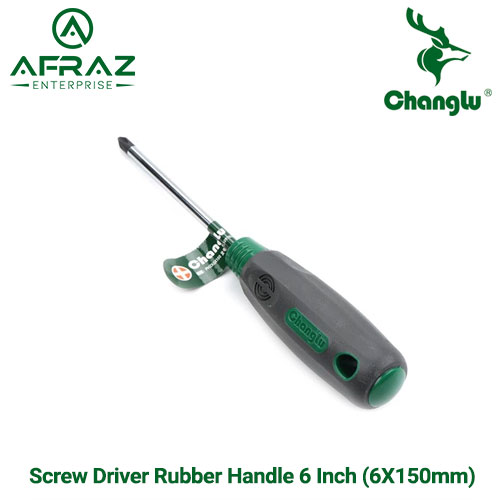 Picture of Screw Driver Color Bar Handle Star Type 6 Inch (6 -150 mm) - Green