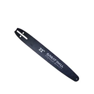 Picture of GASOLINE CHAIN SAW MACHINE GUIDE BAR GREAT WALL 22 INCH-325 -86 - Black