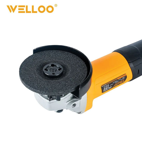 Picture of WELLOO 100mm 760W mini hand Angle grinder for cutting grinding polishing AGD63100