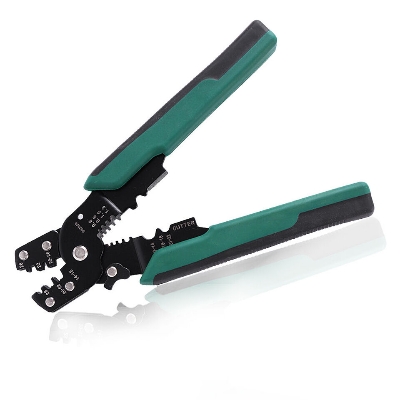 Picture of Multifunction Wire Striper Cutter Stripper Crimper Pliers Terminal Crimping Tool