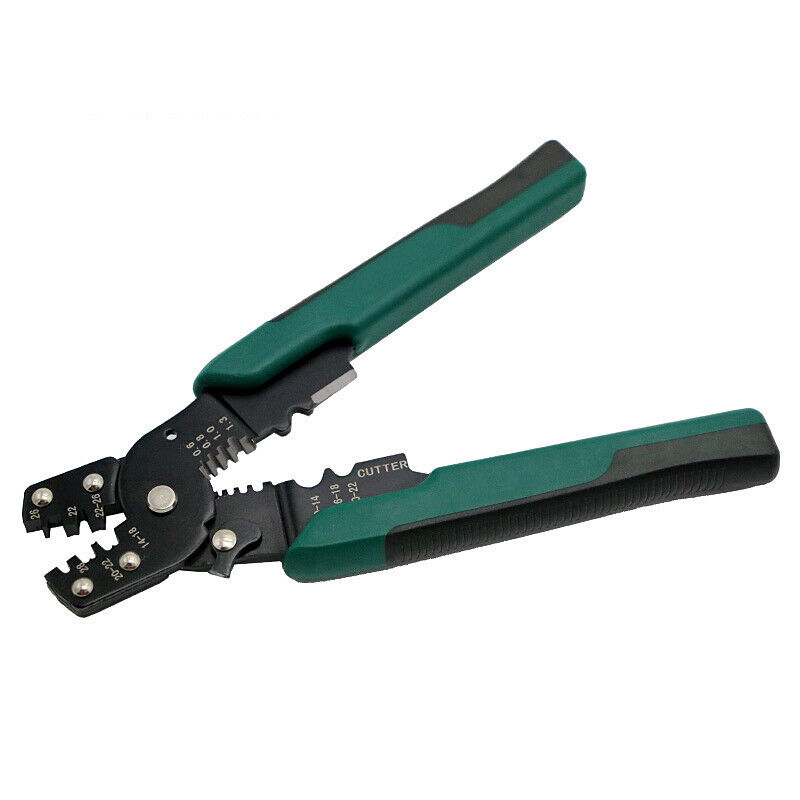 Picture of Multifunction Wire Striper Cutter Stripper Crimper Pliers Terminal Crimping Tool