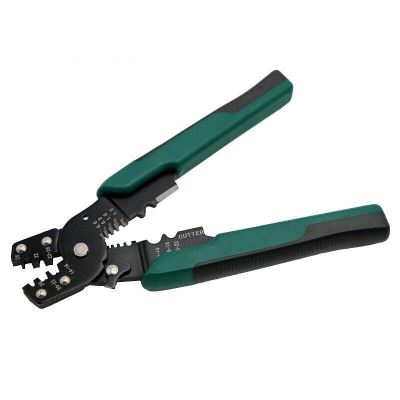 Picture of Multifunction Wire Striper Cutter Stripper Crimper Pliers Terminal Crimping Tool