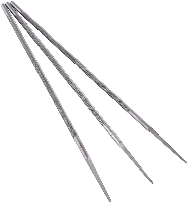 Picture of 3pcs 5/32" 4.0mm Round Chainsaw Saw Chain Files Filing Sharpener For Woodwork