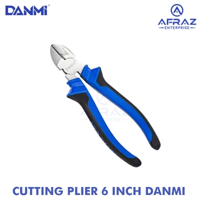 Picture of DANMI Diagonal Cutting Pliers 6 inch 160mm TPR Handle - Blue