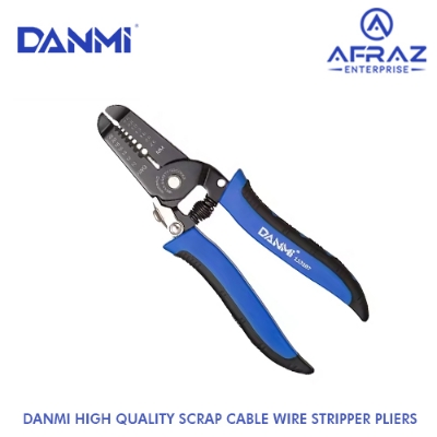 Picture of Wire Stripper Cutter Wire Stripping Tool And Multi-Function Hand Tool - Multimeter 180mm DANMI - Blue